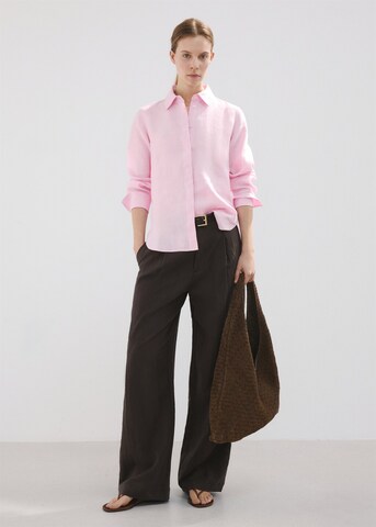 MANGO Blouse 'Samara' in Pink