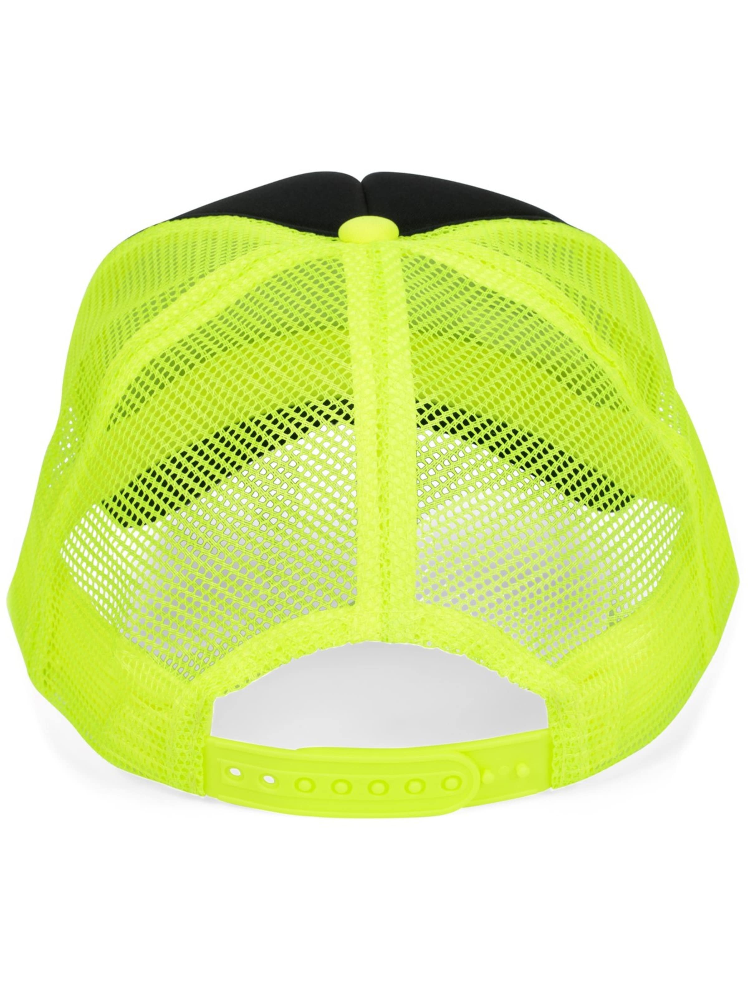 styleBREAKER Cap '5-Panel Mesh Cap' in Yellow