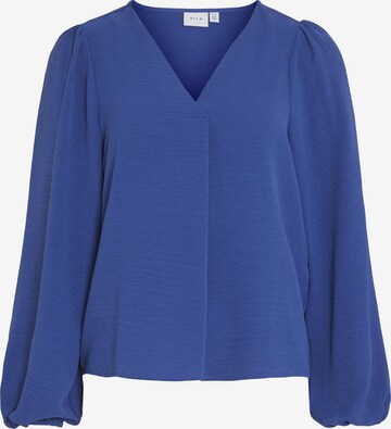 VILA Blouse in Blue: front