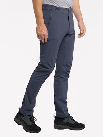 Haglöfs Slimfit Outdoorhose 'Breccia Lite' in Blau