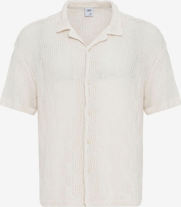Fit confort Chemise VAMOS CLO en beige : devant