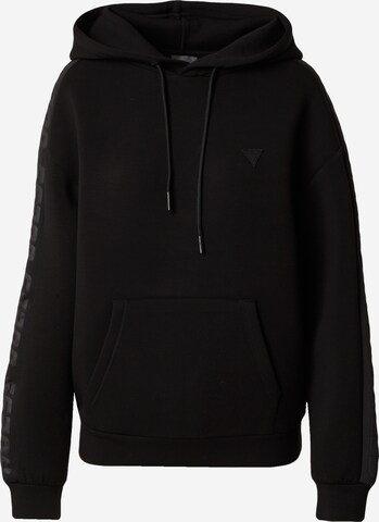 GUESS Sport sweatshirt 'BRENDA' i svart: framsida