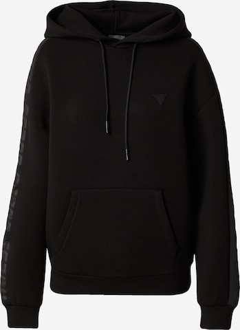 GUESS Sportief sweatshirt 'BRENDA' in Zwart: voorkant