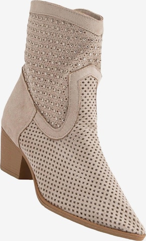 Limoya Boots 'Savina' in Beige: front