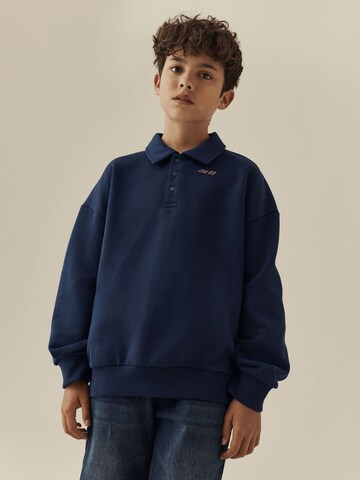 Next Sweatshirt in Blauw: voorkant