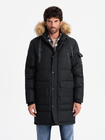 Ombre Winter jacket in Black: front