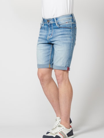 KOROSHI Regular Jeans in Blue: front