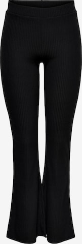 Only Petite Flared Pants 'Nella' in Black: front