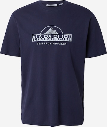 NAPAPIJRI Särk 'SANDIR', värv sinine: eest vaates