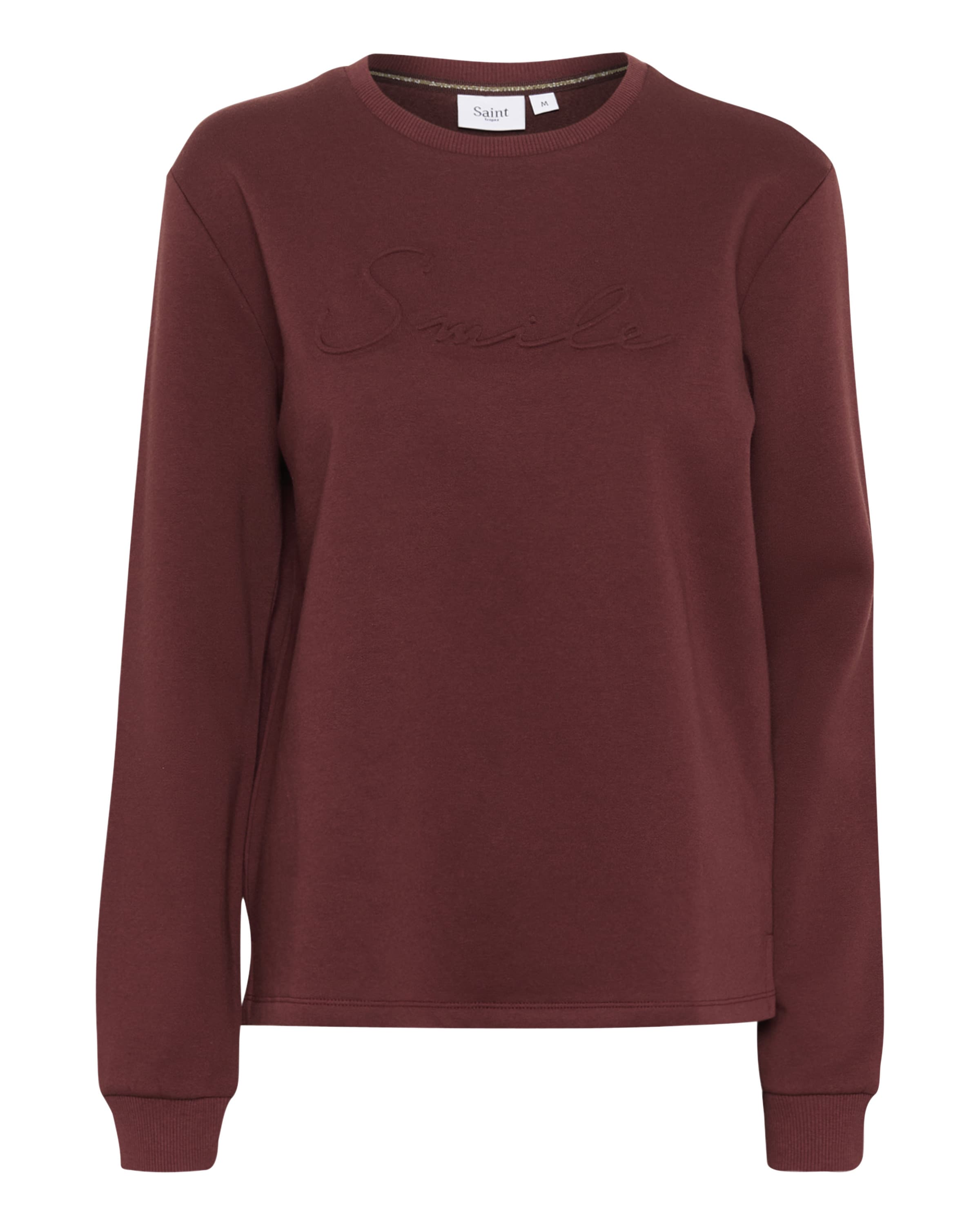 Sweat-shirt 'LyonaSZ' SAINT TROPEZ en marron : devant
