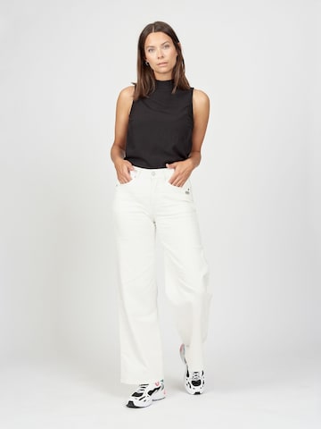 Regular Jean '94carlotte ' Gang en blanc