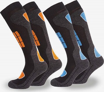 Occulto Athletic Socks 'Ski Maria' in Blue: front