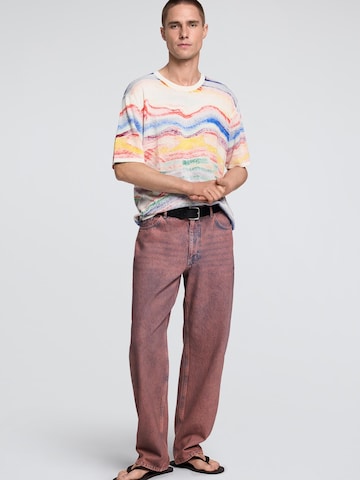 Desigual - Camiseta en Mezcla de colores