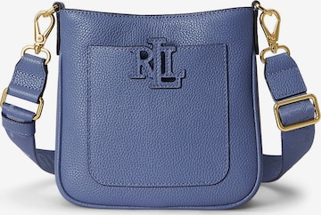 Lauren Ralph Lauren Чанта с презрамки в синьо: отпред