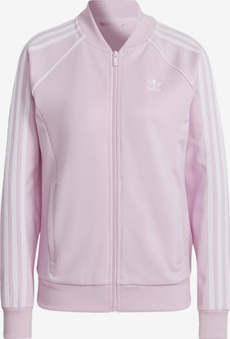 ADIDAS ORIGINALS Tepláková bunda 'Adicolor Classics' - Ružová: predná strana