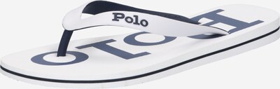 Flip-flops 'Bolt' Polo Ralph Lauren pe bleumarin / alb, Vizualizare produs