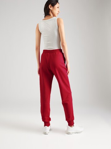 Effilé Pantalon Versace Jeans Couture en rouge