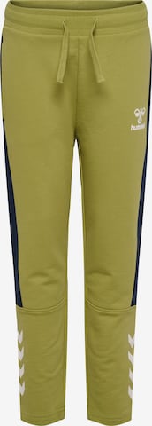 Regular Pantalon Hummel en vert : devant