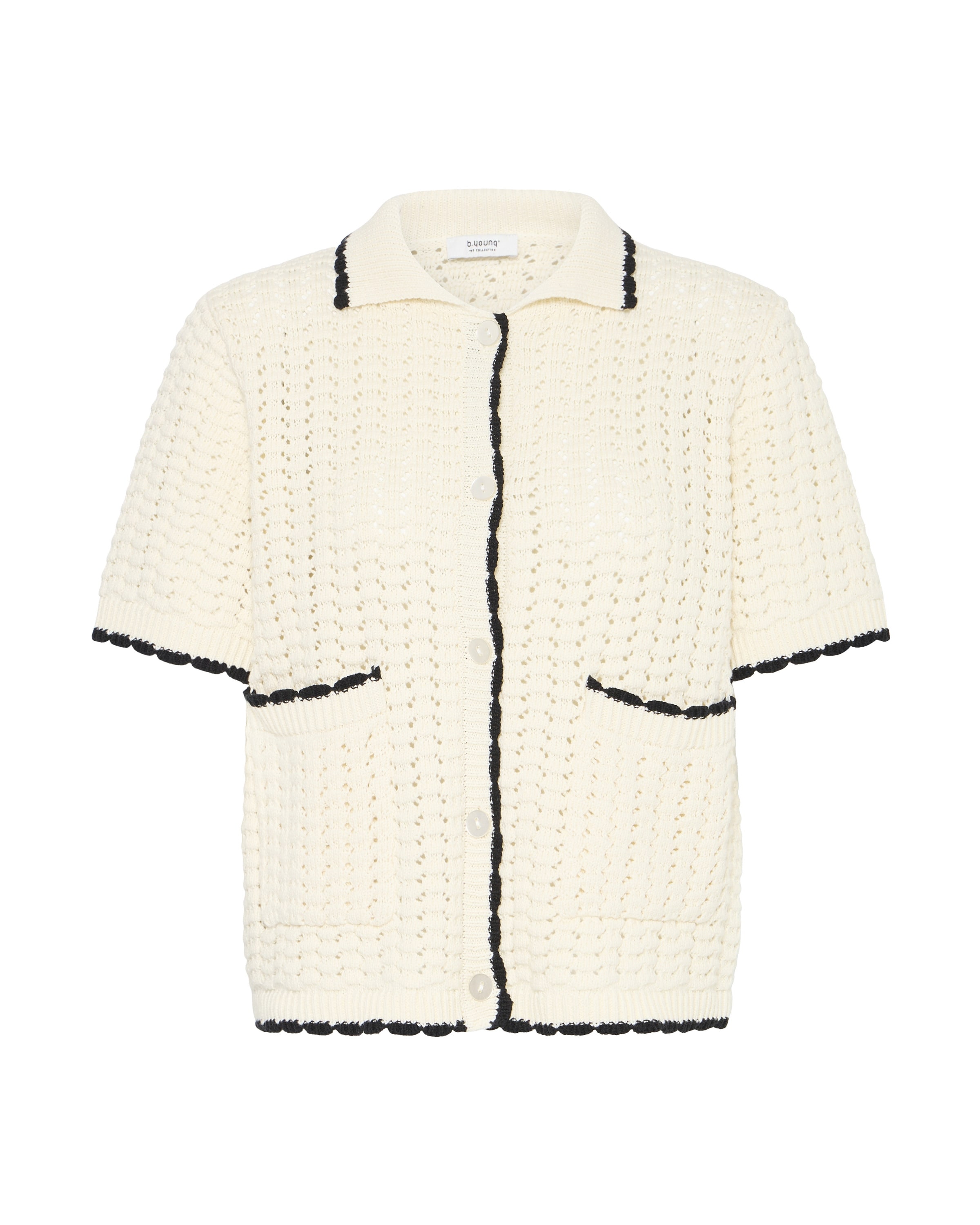 b.young Cardigan 'BYMuno' i beige: forside