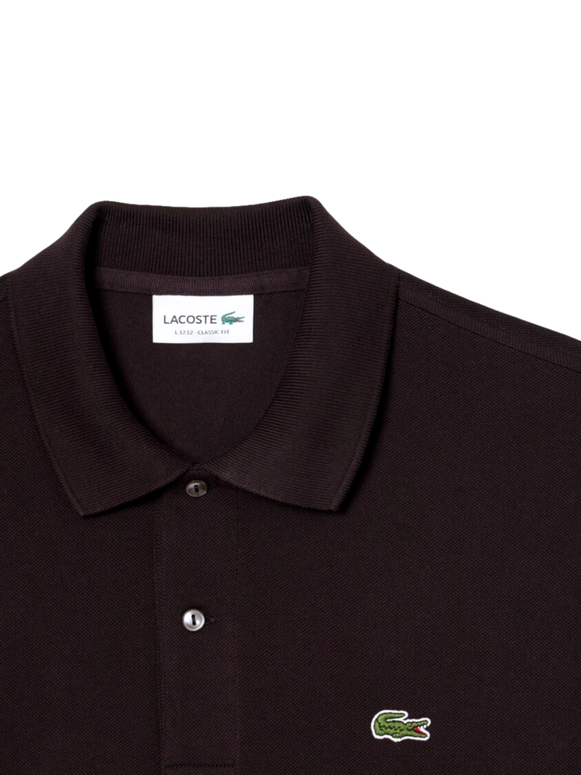 LACOSTE Majica | rjava barva