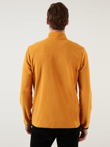 Buratti Fleece Jacket in Orange