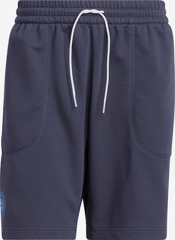 ADIDAS PERFORMANCE Sportovní kalhoty 'Harden' – modrá: přední strana