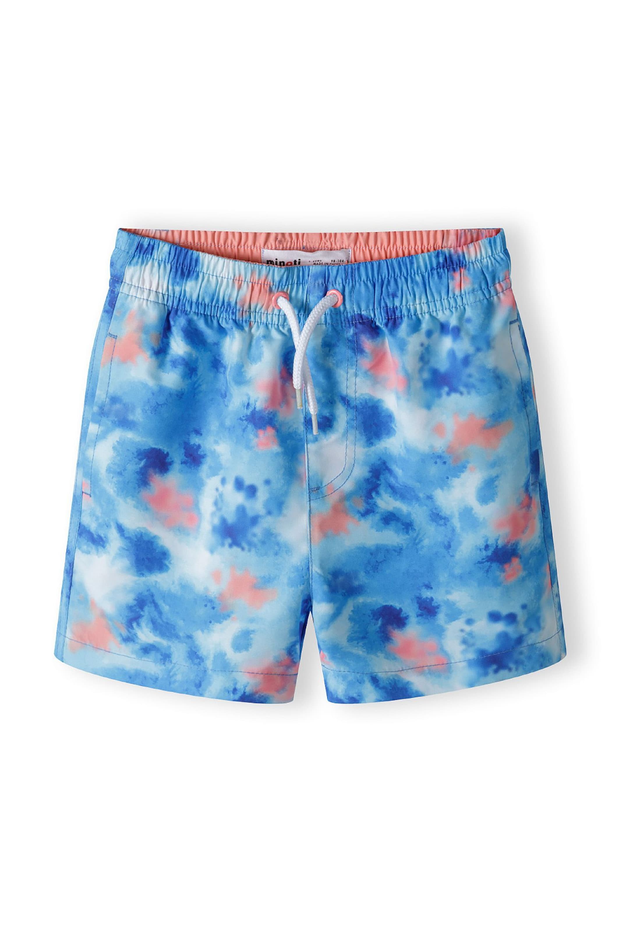 MINOTI Zwemshorts in Blauw: voorkant