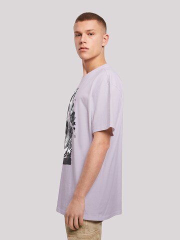 T-Shirt 'Basketball Splash Sport' F4NT4STIC en violet