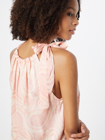 Neo Noir Top 'Linea' in Pink