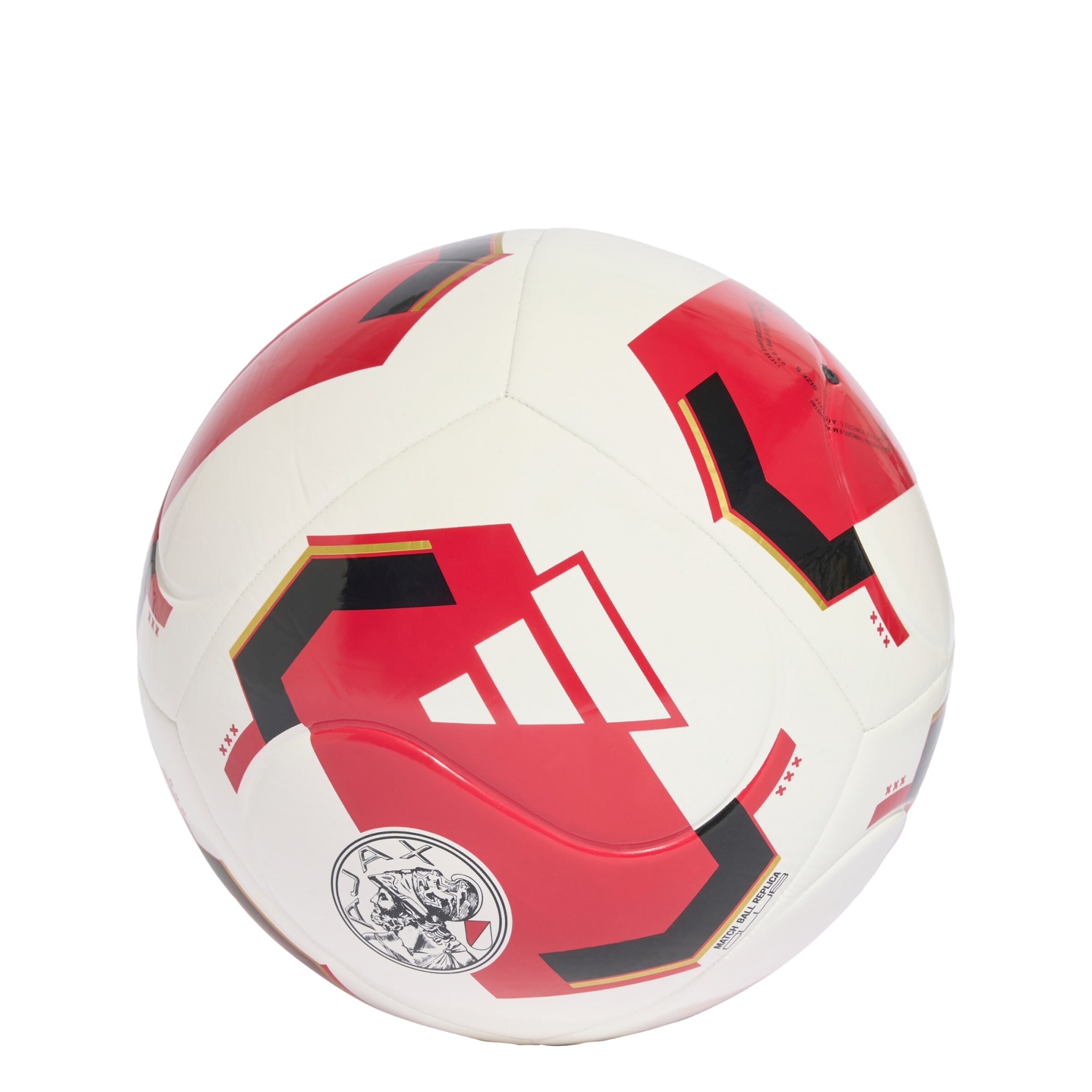 ADIDAS PERFORMANCE Míč 'Ajax Amsterdam Home Club' ve velikosti 5 - červená / černá / bílá, Produkt