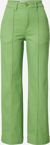 Cotton On Wide leg Broek 'PARKER' in Groen: voorkant