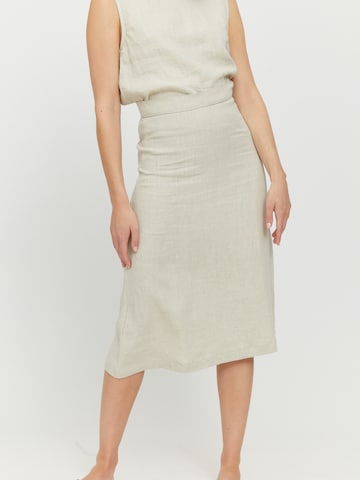 mazine Skirt ' Werona Skirt ' in Beige: front