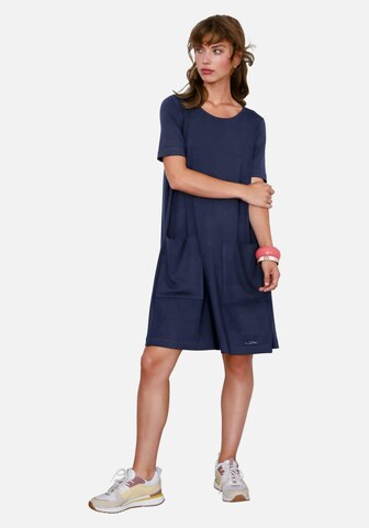 Looxent Dress in Blue: front