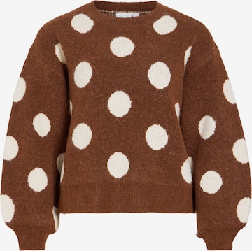 Pullover 'VILUNA' di VILA in marrone: frontale