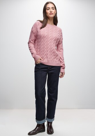 STREET ONE Pullover in Pink