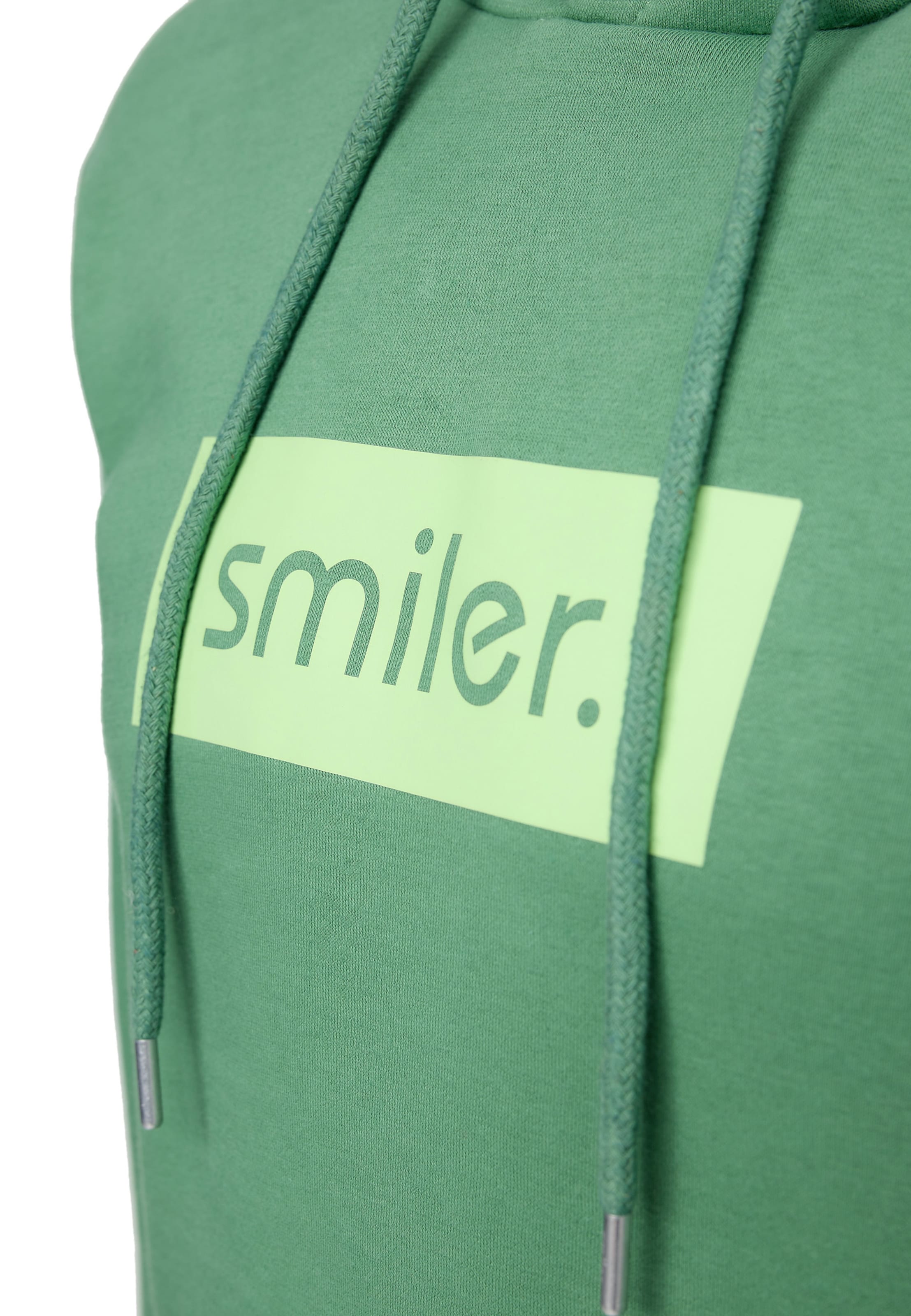 smiler. Sweatshirt 'Happy' in Green