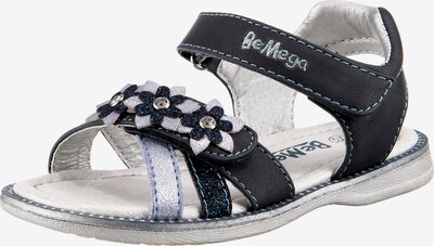 Be Mega Sandals in Dark blue / Silver, Item view