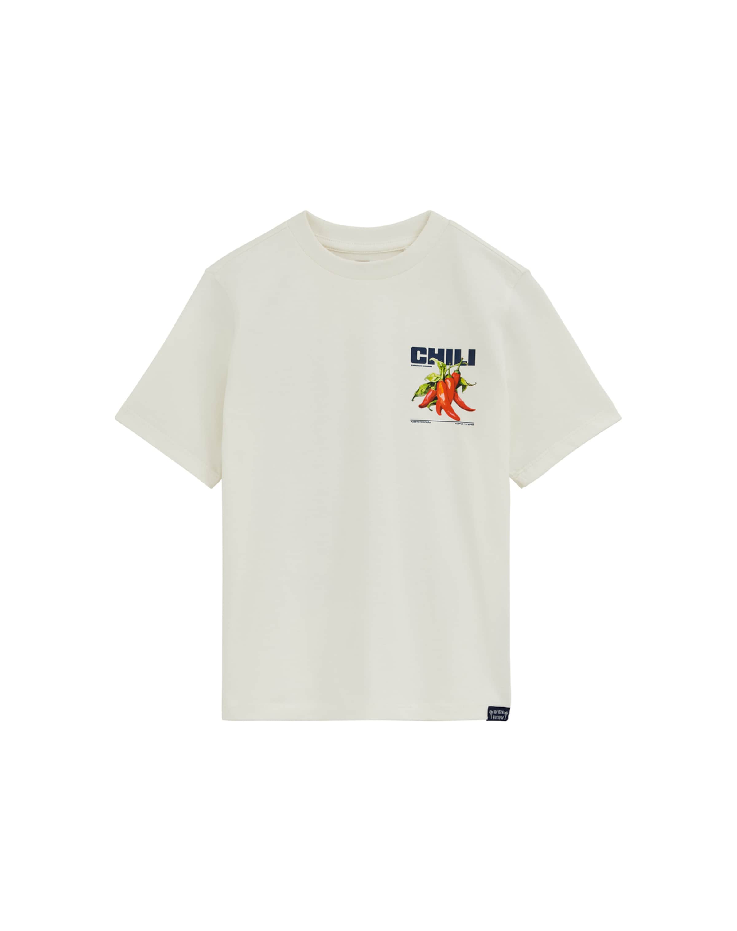 WE Fashion Shirt in Wit: voorkant