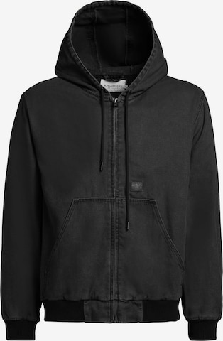 Veste mi-saison 'Rhiis' khujo en noir : devant