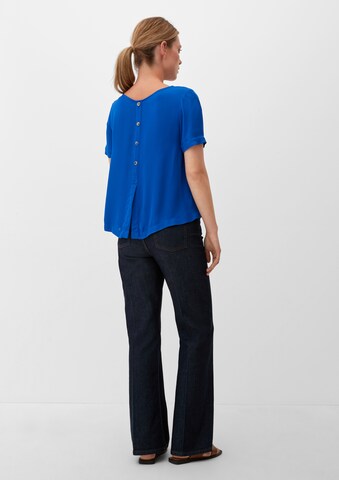 s.Oliver BLACK LABEL Blouse in Blue