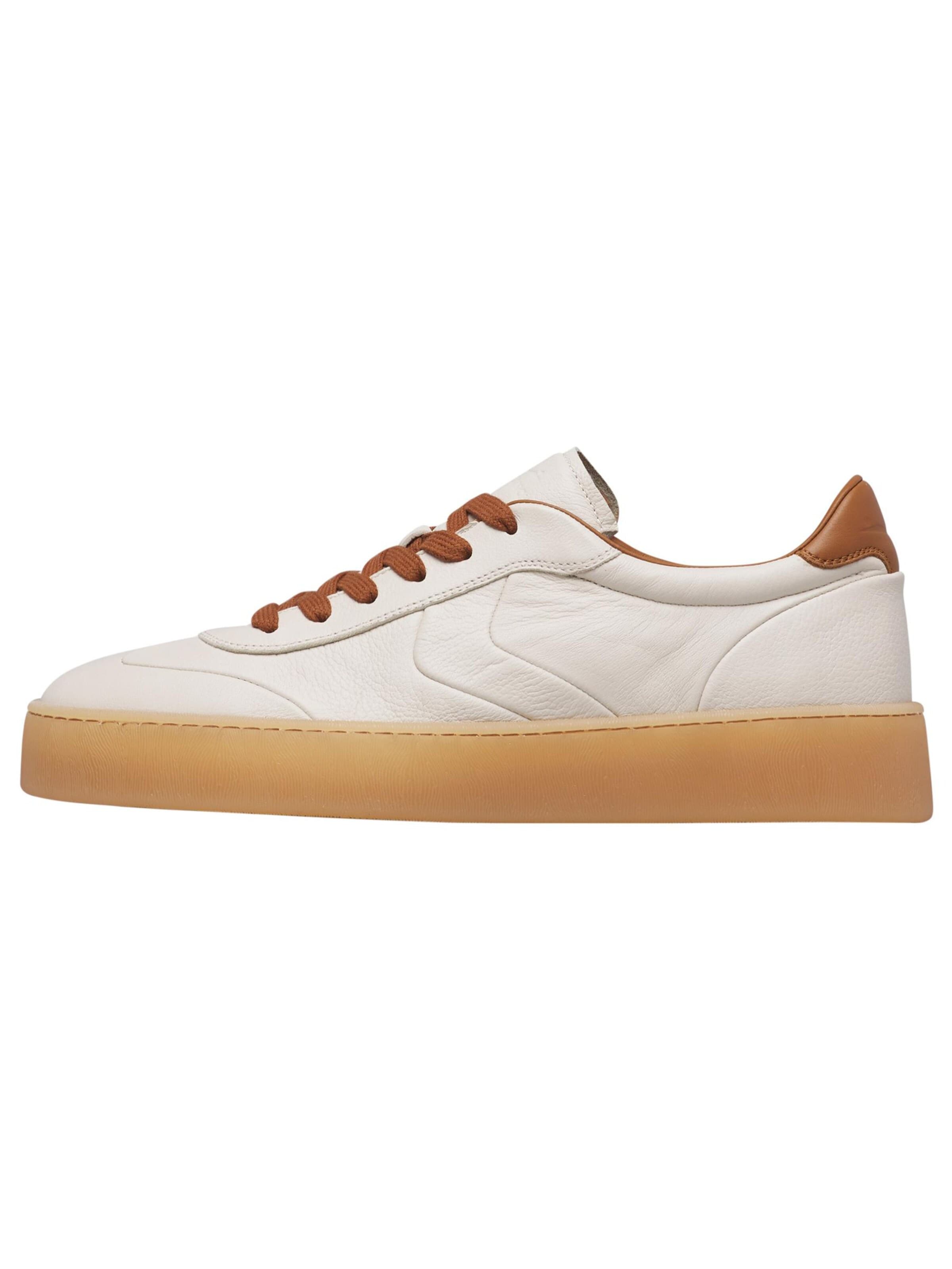Voile blanche Sneakers laag 'MIND 02' in Bruin