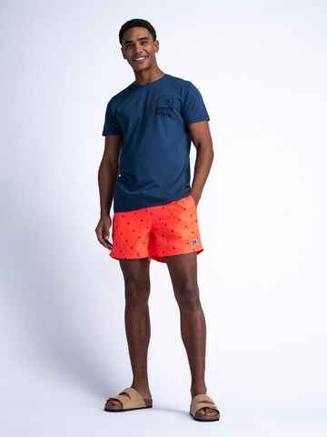Shorts de bain 'Nautify' Petrol Industries en rouge