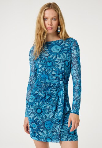 Fabienne Chapot Dress in Blue: front