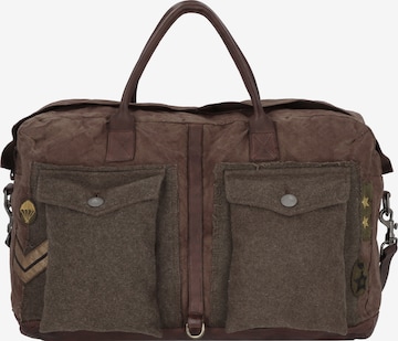 Campomaggi Weekender in Brown: front