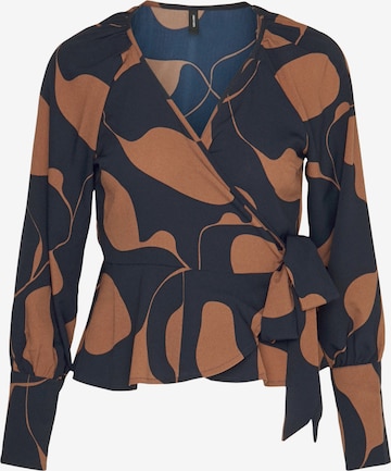 Vero Moda PetiteBluza 'VMLYDIA' - plava boja: prednji dio