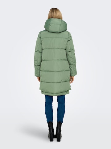 ONLY Winter Coat 'New Nora' in Green
