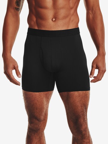 UNDER ARMOUR Athletic Underwear in Black: front