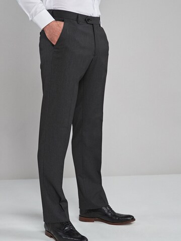 Regular Pantalon à plis Next en gris