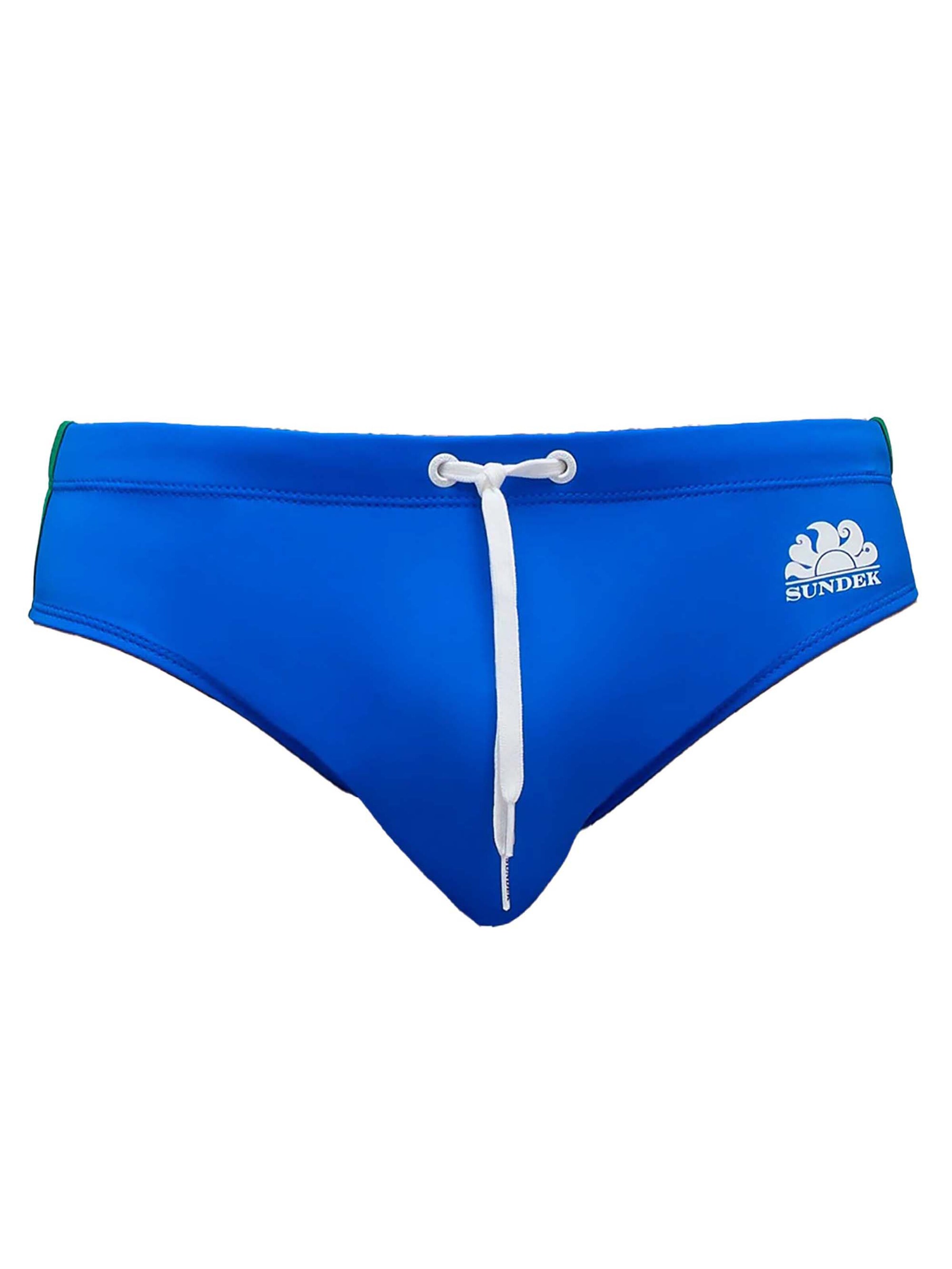 Sundek Maillot de bain 'Diwalter' en bleu clair / blanc, Vue avec produit