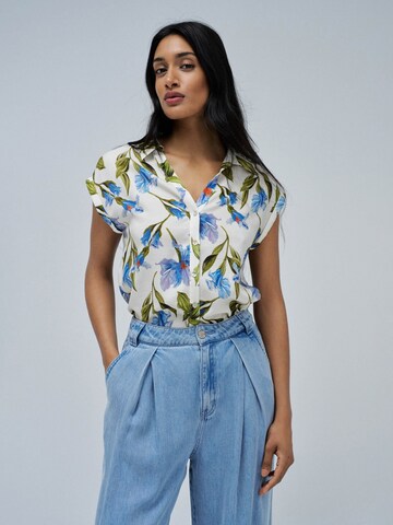 Salsa Jeans Blouse in Blue: front